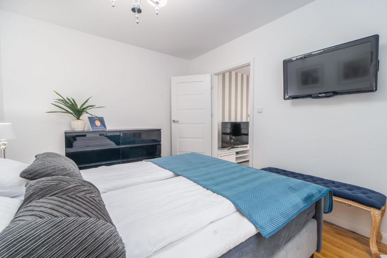 Apart111 Apartament Rodzinny 3 Pokoje - 2 Sypialnie- Sauna, Silownia Kołobrzeg Buitenkant foto