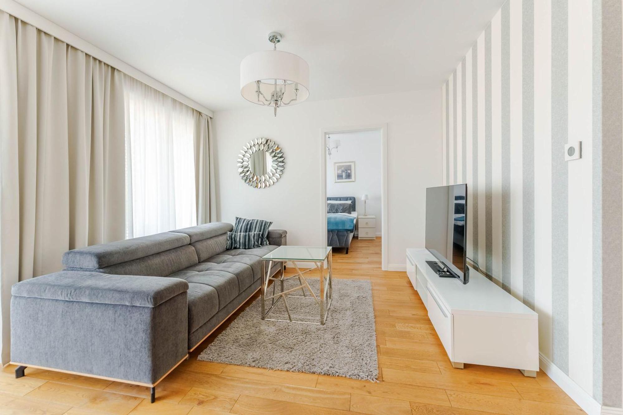 Apart111 Apartament Rodzinny 3 Pokoje - 2 Sypialnie- Sauna, Silownia Kołobrzeg Buitenkant foto