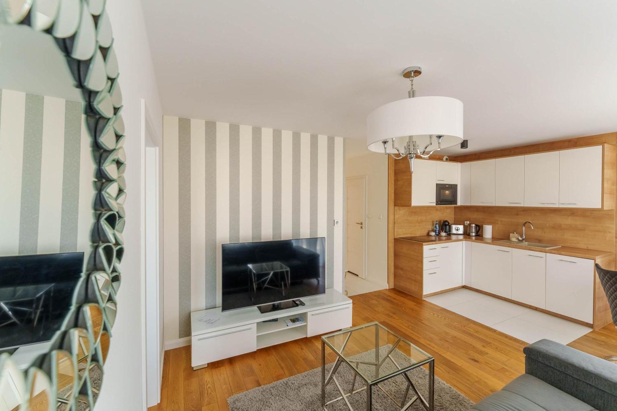 Apart111 Apartament Rodzinny 3 Pokoje - 2 Sypialnie- Sauna, Silownia Kołobrzeg Buitenkant foto